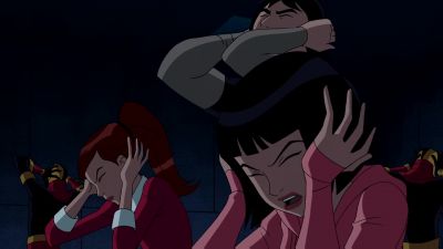 [ SHRIEKS ]
[ FLAME KEEPERS GROANING ] - Ben 10: Ultimate Alien