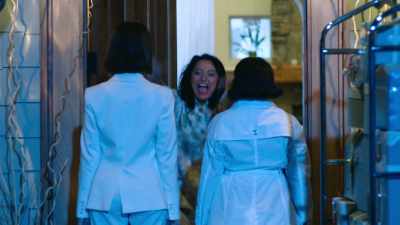 [ Shrieks ] - Three Busy Debras
