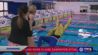 [shrieks] - Swimming for Gold