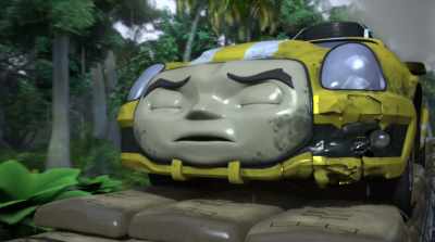 - [shudders] - Thomas & Friends: Big World! Big Adventures! The Movie