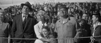 Shumann's plane
just brushed the field pylon - The Tarnished Angels