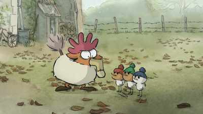 Shush! You are not foxes!
Go on, shoo! - The Big Bad Fox and Other Tales