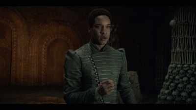 - [shushing]
- [music stops] - The Witcher
