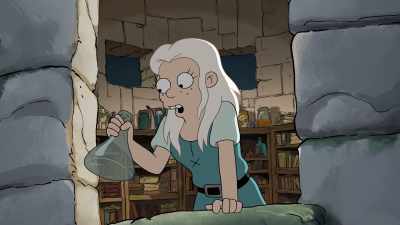 Shut your snouts, you dumb pigs, or I'm gonna... Oh, wait. - Disenchantment
