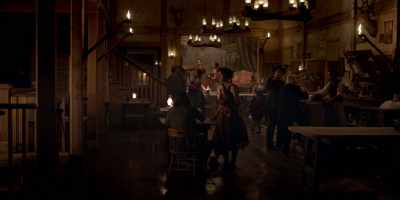 Shut the place down.
Bar's closed! - Deadwood: The Movie