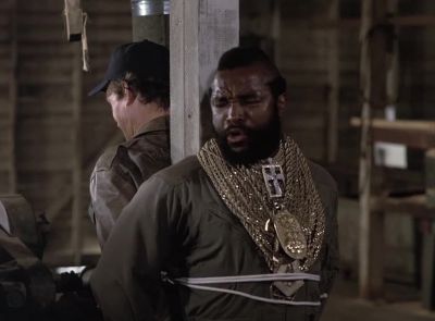 Shut up fool - The A-Team