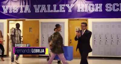 -"Shut up, Freddie." [chuckles]
-Let's go, kids. Make it a great day! - #RealityHigh