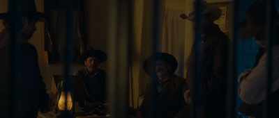 -Shut up, goddamn outlaw!
-Goddamn? - Outlaw Johnny Black