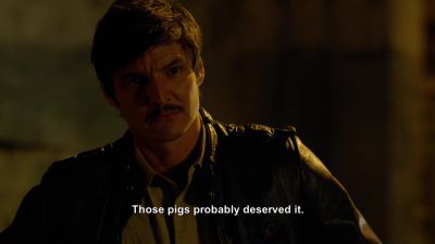 - Shut up, kid. - Narcos
