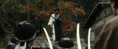 Shut up, you old cow!
Get out of here! - Blade of the Immortal