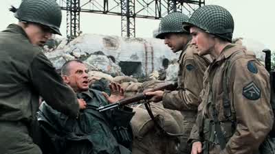 Shut up. - Saving Private Ryan