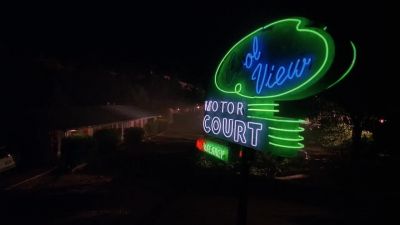 (shutters banging) - The X-Files