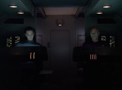 Shuttle number two,
ready for departure. - Star Trek: The Next Generation