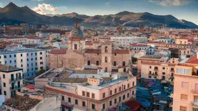 Sicily is a mythical
land of contrasts - - Stanley Tucci: Searching for Italy