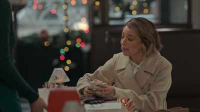 Sick, and it turns out
that she's not. - Take Me Back for Christmas
