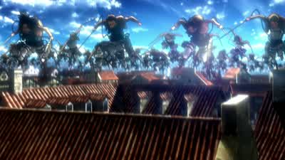 Sie sind das Essen und wir sind die Jäger! - Attack on Titan