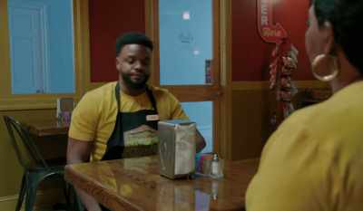 [sighing] Okay, Mom.
- Cut that Mom shit out. - Tyler Perry's Bruh