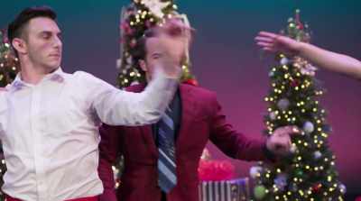 [sighing] Okay. You‐you‐‐
you just keep dancing. - Cupid for Christmas