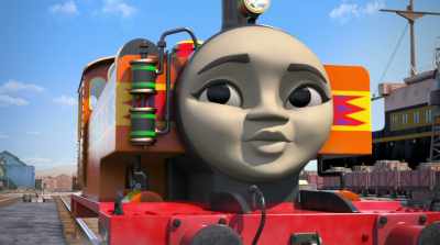 - [sighs] Ace must have
gone ahead without me. - Thomas & Friends: Big World! Big Adventures! The Movie