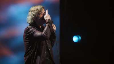 (SIGHS) All right.
So... (CHUCKLES) - Marc Maron: From Bleak to Dark
