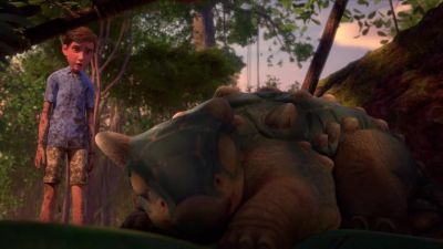 -[sighs]
-[Bumpy snores] - Jurassic World: Camp Cretaceous