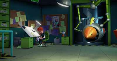 -[sighs]
-[doors open] - Spy Kids: Mission Critical