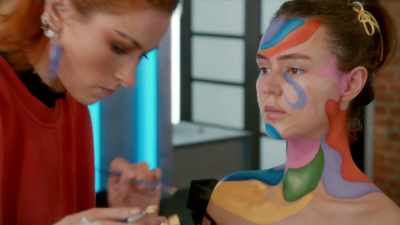 [sighs heavily] - Glow Up: Britain's Next Make-Up Star