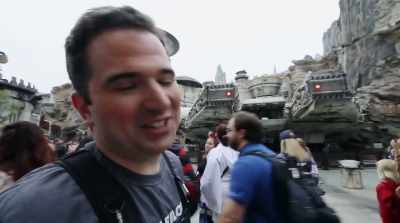 [sighs] I just need a second
to catch my breath here. - Star Wars: Galaxy's Edge - Adventure Awaits