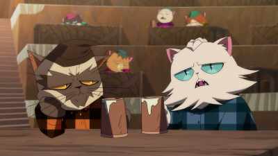 [sighs]
I keep thinking I'll blink, - Kipo and the Age of Wonderbeasts