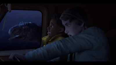 [sighs] I think we lost 'em. - Jurassic World: Chaos Theory