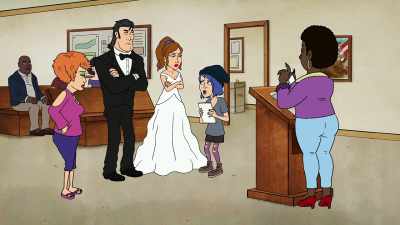 (sighs)
I wrote some vows. - Bless the Harts
