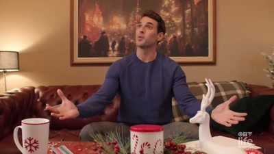- [sighs] I'm still working on it.
- Mm. - A Brush with Christmas