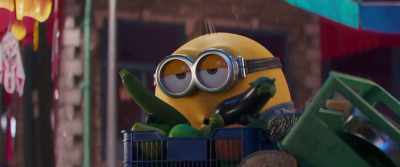 [sighs in relief,
speaks Minionese] - Minions: The Rise of Gru