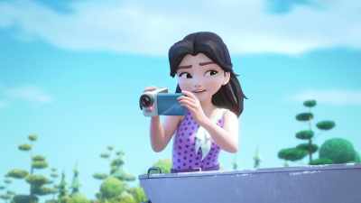 [SIGHS]
It really would be easier
if the fish - LEGO Friends: Girls on a Mission