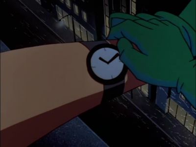 (SIGHS) It's after 10:00.
He should've been here by now. - Batman: The Animated Series