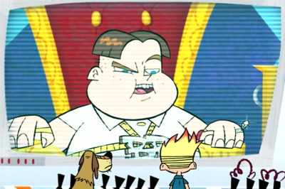 (SIGHS)
It's Bling-Bling Boy, okay? - Johnny Test