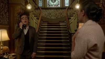 -[ Sighs ] It's Peregrine.
-[ Sighs ] - Ms Fisher's Modern Murder Mysteries
