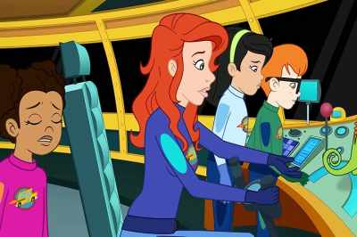 [sighs] Looks like it.
Oh, my gosh, this is a first! - The Magic School Bus Rides Again