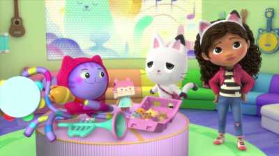 [sighs] Maybe we can rest
for just a minute. - Gabby's Dollhouse