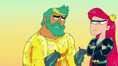 [sighs] Mera, let's just
try talking first this time? - Aquaman: King of Atlantis