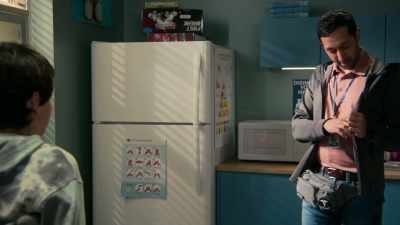 - [sighs]
- [microwave beeping] - Life by Ella