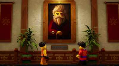 [sighs] My great, great, great,
great, you get the idea. - LEGO Ninjago: Dragons Rising