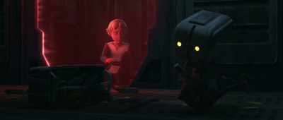[sighs] No. Not that way... [grunts] - Star Wars: The Bad Batch