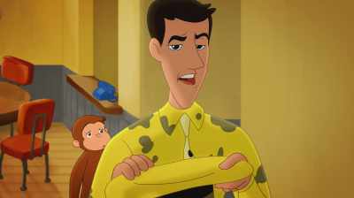 [sighs]
Now, I have an appointment
with my shower. Again. - Curious George: Royal Monkey