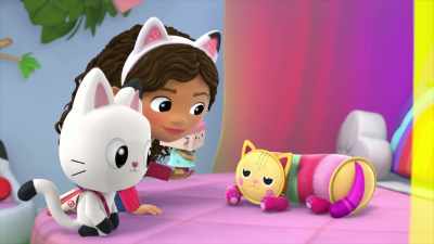 [sighs] Oh! Was I catnapping? - Gabby's Dollhouse