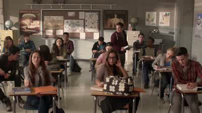 Liam. You're not gonna just stand there, are you? Maybe. The whole semester? Maybe. Liam... have a s - Teen Wolf