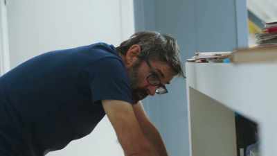 [sighs] - Louis Theroux: Life on the Edge