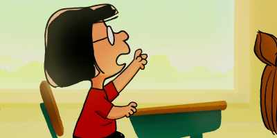 [sighs, snores] - Snoopy Presents: One-of-a-Kind Marcie