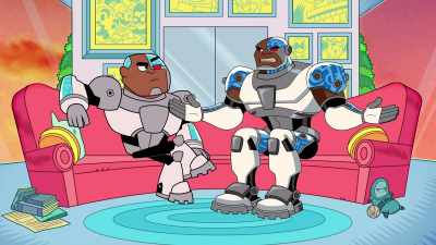 [sighs] There are no downsides
to a cool robot body. - Teen Titans Go! Vs  Teen Titans