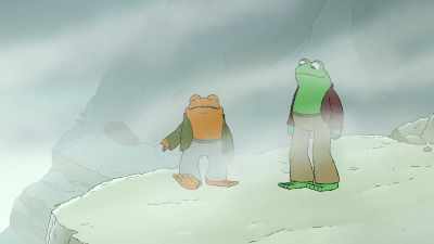 [sighs] We are far away from that cave. - Frog and Toad